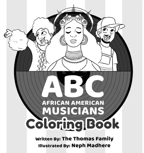 ABC - African American Musicians Coloring Book - Paperback