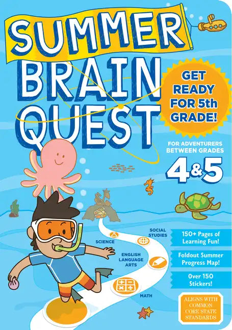 Summer Brain Quest: Between Grades 4 & 5 - Paperback