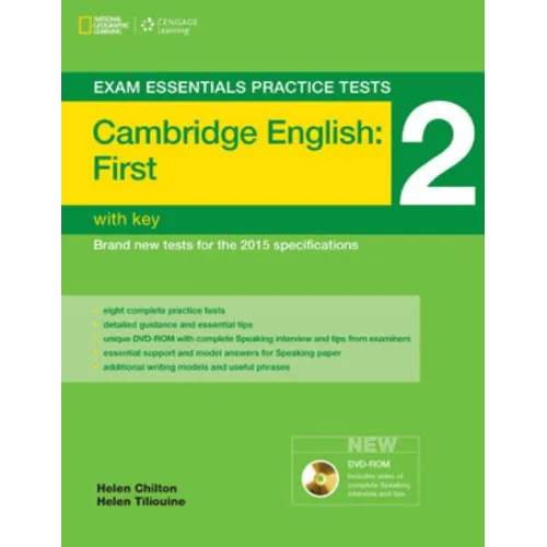 Exam Essentials: Cambridge First Practice Tests 2 W/Key + DVD-ROM - Paperback