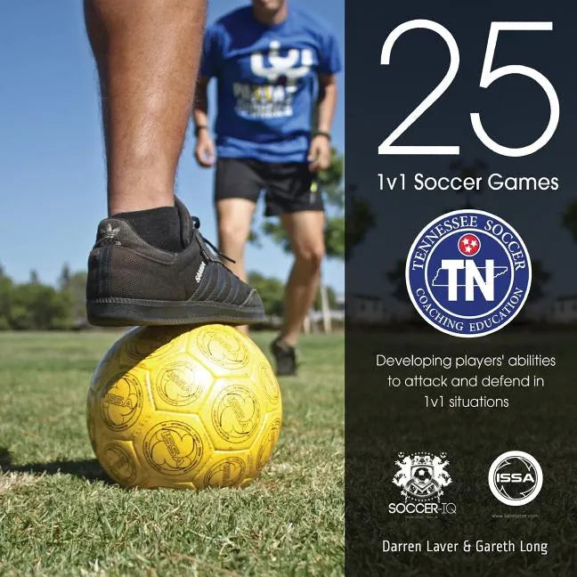 25 1v1 Soccer Games: Tennessee Soccer Edition - Paperback