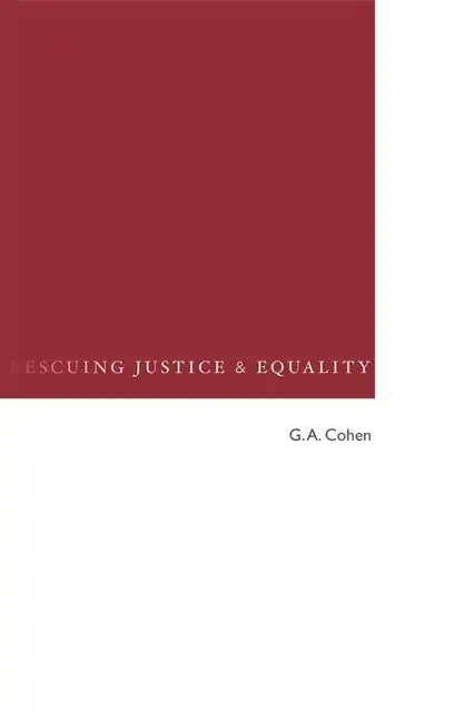 Rescuing Justice and Equality - Hardcover