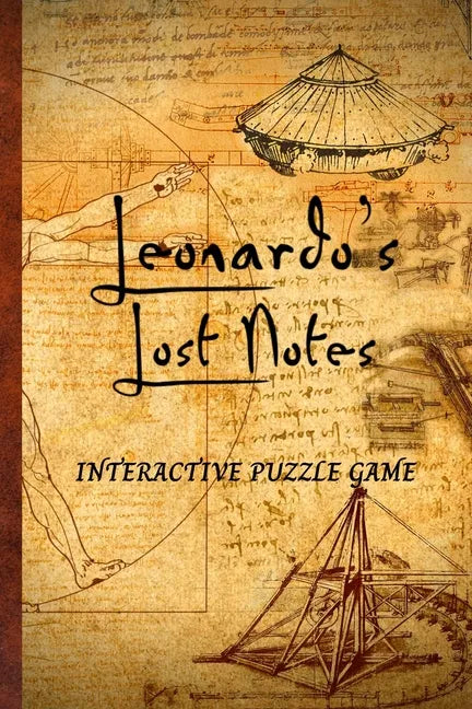 Leonardo's Lost Notes: Interactive Puzzle Game - Paperback