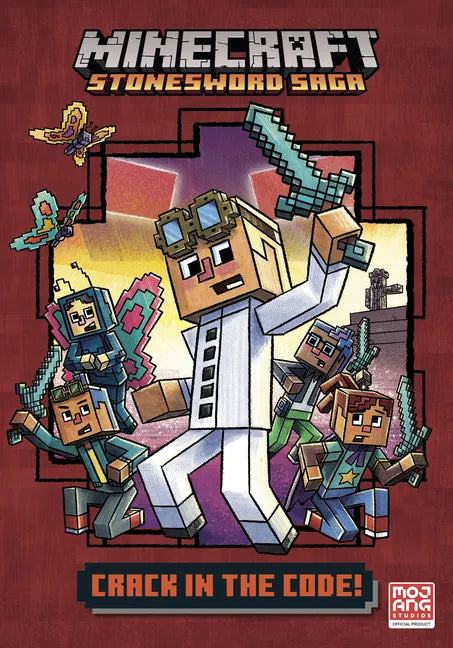 Crack in the Code! (Minecraft Stonesword Saga #1) - Hardcover