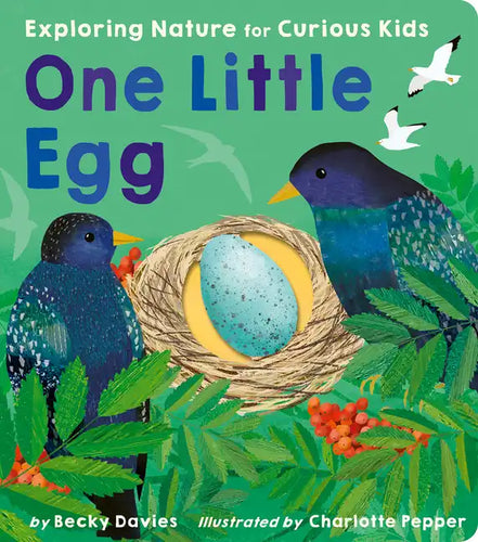 One Little Egg: Exploring Nature for Curious Kids - Board Book