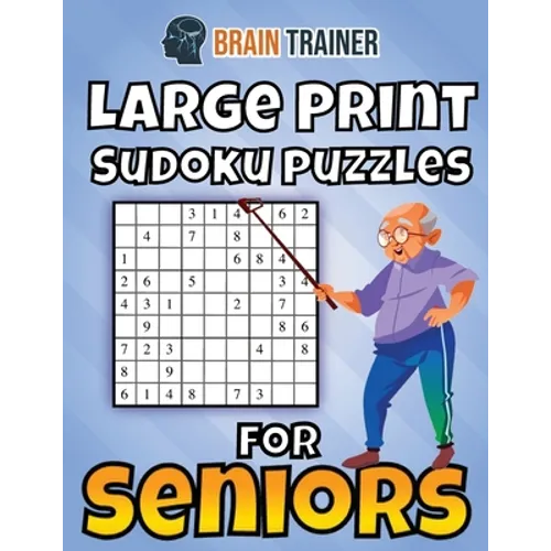 Large Print Sudoku Puzzles For Seniors - Paperback