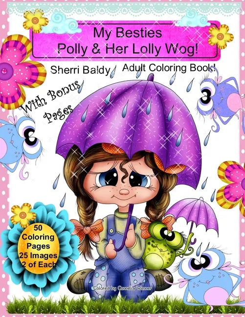 My Besties Polly & Her Lolly Wog! Sherri Baldy Adult Coloring Book - Paperback