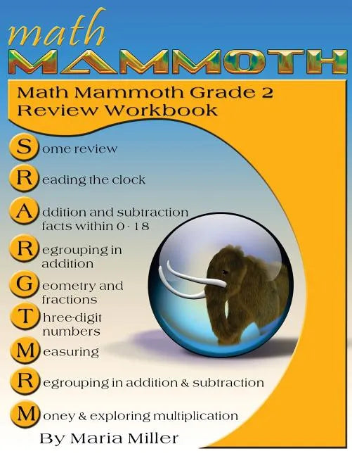 Math Mammoth Grade 2 Review Workbook - Paperback