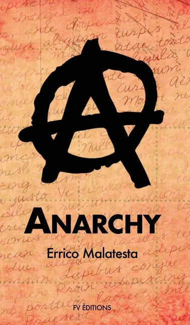 Anarchy - Hardcover