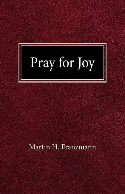 Pray For Joy - Paperback