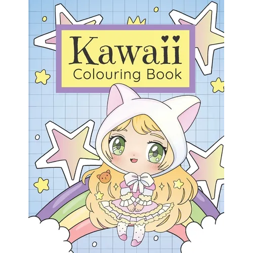 Kawaii Colouring Book: Chibi Manga Colouring book - Paperback