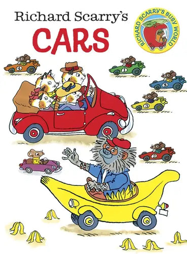 Richard Scarry's Cars - Board Book