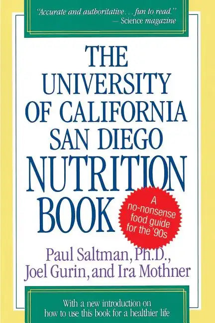 The University of California San Diego Nutrition Book - Paperback