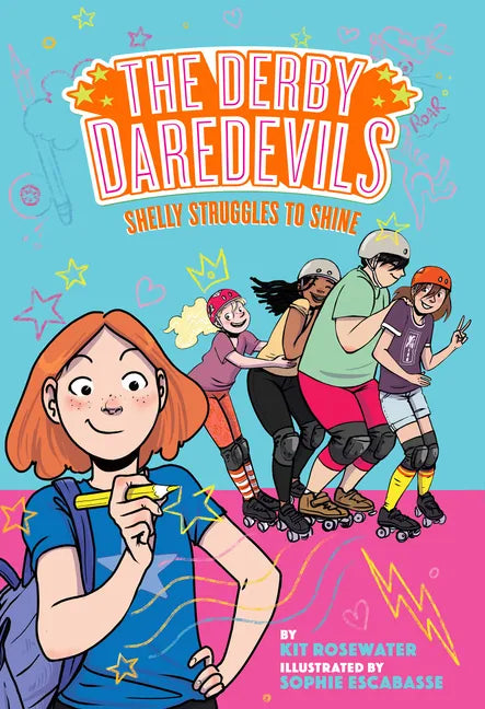 Shelly Struggles to Shine (the Derby Daredevils Book #2) - Hardcover