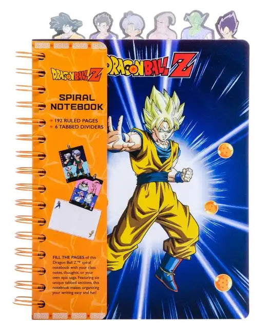 Dragon Ball Z Spiral Notebook - Spiral