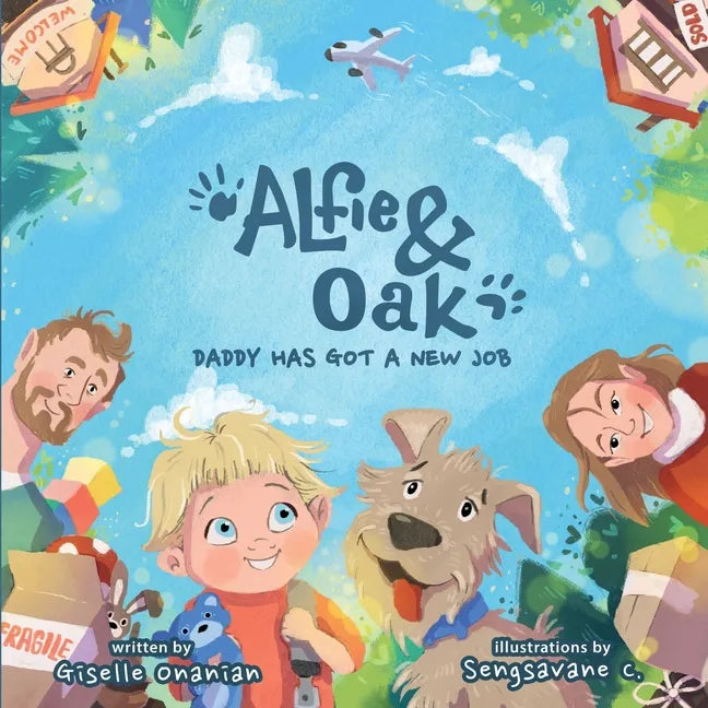 Alfie & Oak: Daddy has got a new job - Paperback