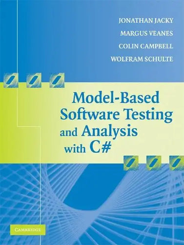 Model-Based Software Testing and Analysis with C# - Paperback