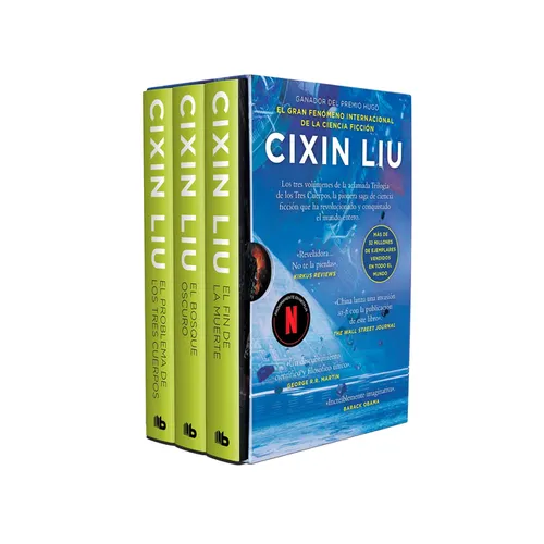 Estuche Trilog?a de Los Tres Cuerpos: El Problema de Los Tres Cuerpos; El Bosque Oscuro; El Fin de la Muerte / Three-Body Problem Boxed Set: The Dark - Paperback