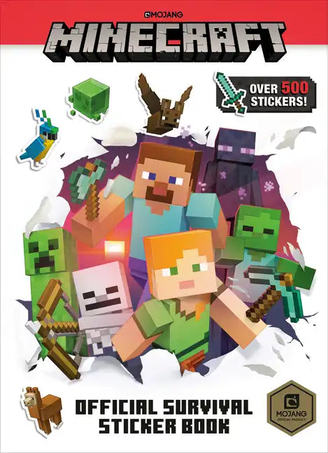 Minecraft Official Survival Sticker Book (Minecraft) - Paperback