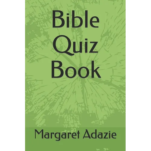 Bible Quiz Book - Paperback