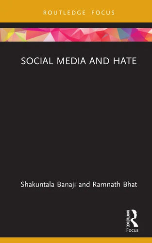 Social Media and Hate - Hardcover