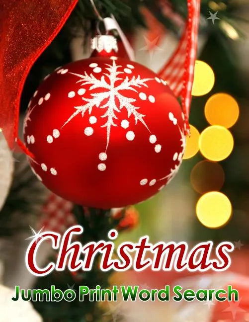 Christmas Jumbo Print Word Search - Paperback