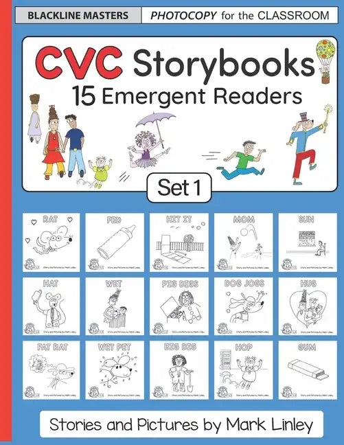 CVC Storybooks: SET 1: Teacher Edition - Paperback