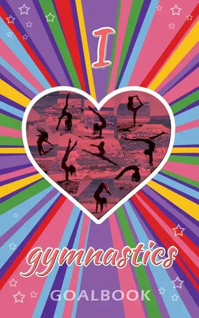I Love Gymnastics Goalbook Journal (purple/stripes cover #4): WAG junior - Paperback