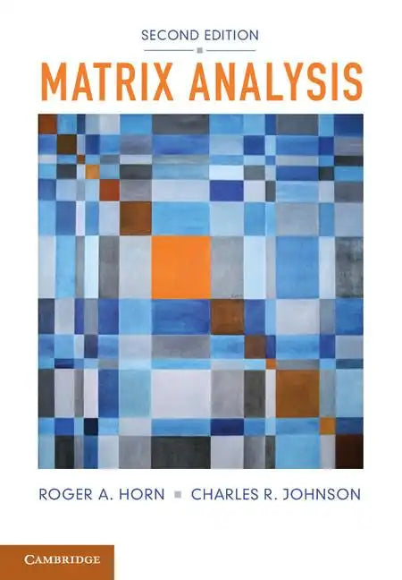 Matrix Analysis - Paperback