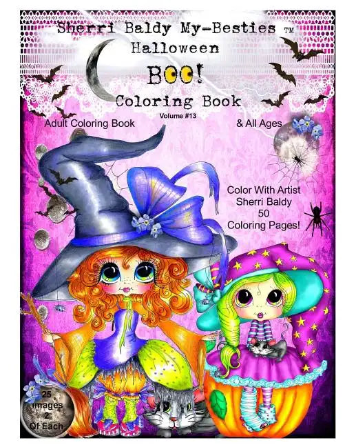 Sherri Baldy My-Besties TM Halloween Coloring Book BOO! - Paperback