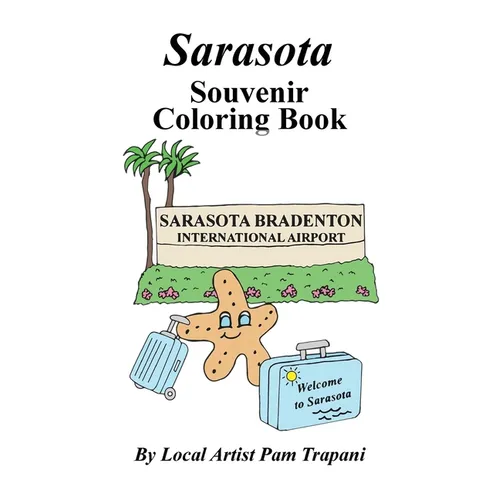 Sarasota Souvenir Coloring Book - Paperback
