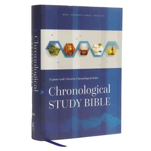 Niv, Chronological Study Bible, Hardcover, Comfort Print: Holy Bible, New International Version - Hardcover