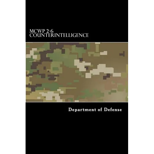 MCWP 2-6 Counterintelligence - Paperback