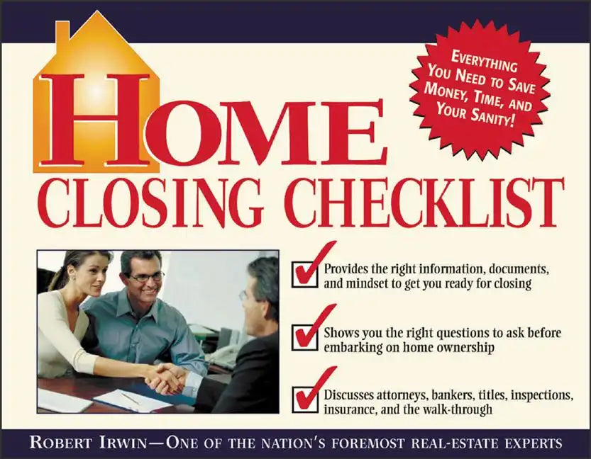 Home Closing Checklist - Paperback