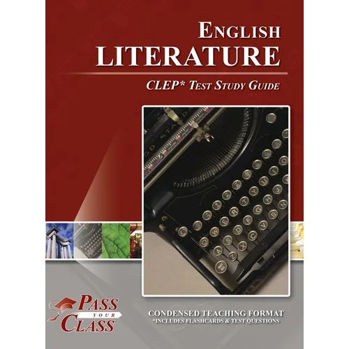English Literature CLEP Test Study Guide - Hardcover