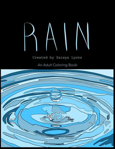Rain: An Adult Coloring Book - Paperback
