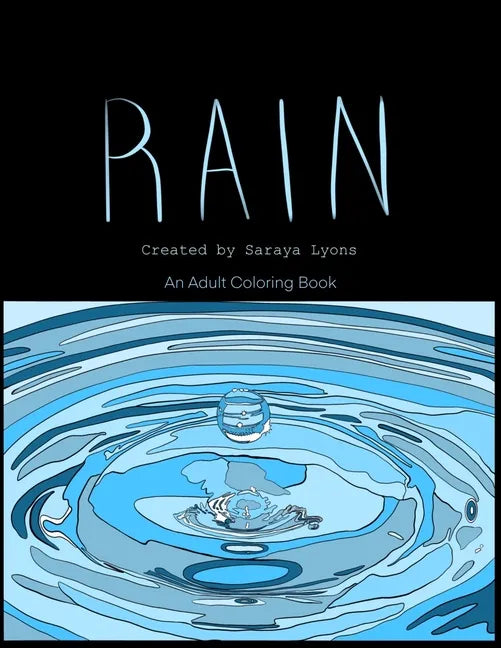 Rain: An Adult Coloring Book - Paperback