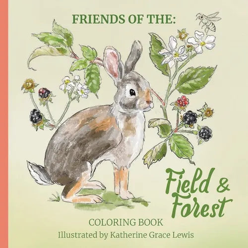 Friends of the Field and Forest Coloring Book - Paperback