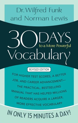 30 Days to a More Powerful Vocabulary - Paperback