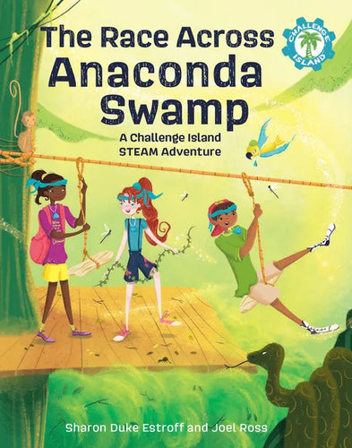 The Race Across Anaconda Swamp: A Challenge Island Steam Adventure - Hardcover