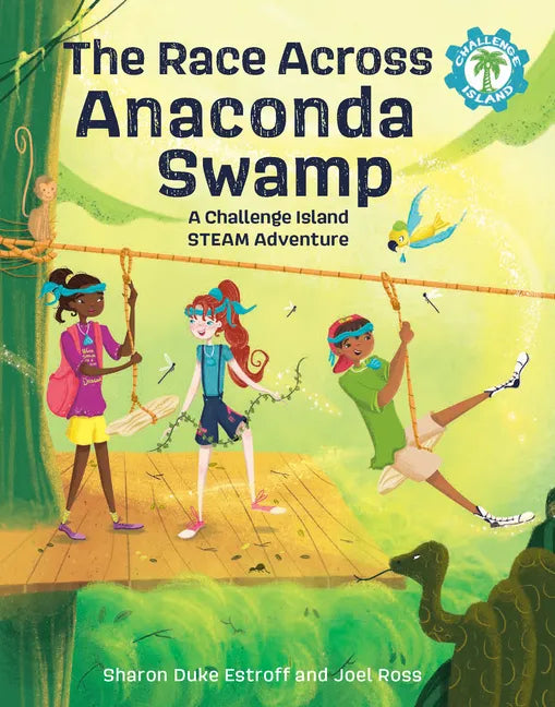 The Race Across Anaconda Swamp: A Challenge Island Steam Adventure - Hardcover
