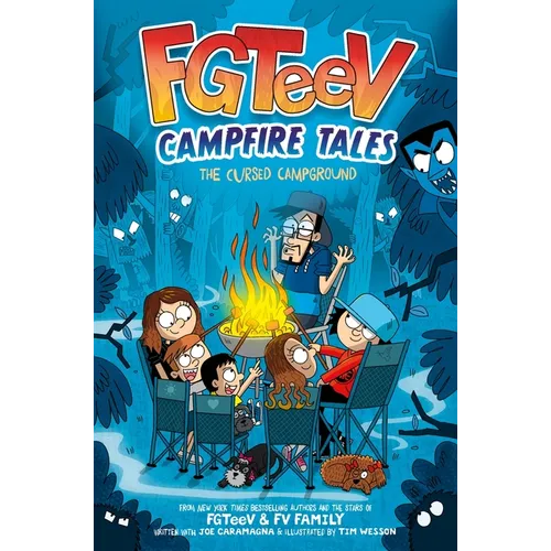 Fgteev Campfire Tales #1: The Cursed Campground - Hardcover
