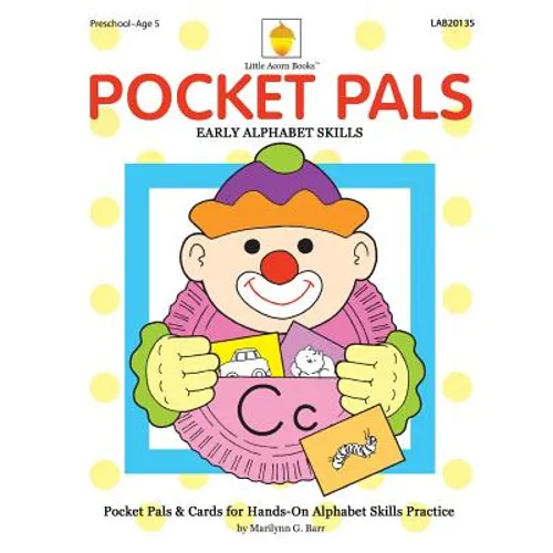 Pocket Pals: Hands-on Alphabet Skills - Paperback