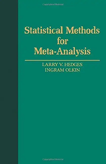 Statistical Methods for Meta-Analysis - Hardcover