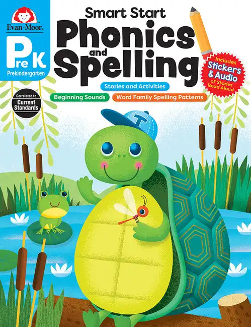 Smart Start: Phonics and Spelling, Grade Prek Workbook - Paperback
