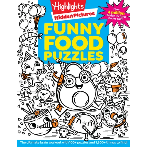 Funny Food Puzzles - Paperback