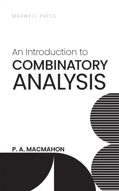 An Introduction to Combinatory Analysis - Paperback