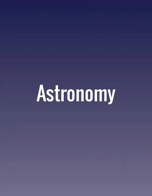 Astronomy - Paperback