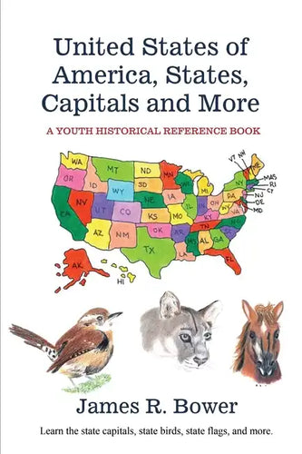 United States of America, States, Capitals and More - Paperback