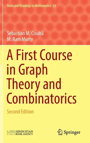 A First Course in Graph Theory and Combinatorics: Second Edition - Hardcover