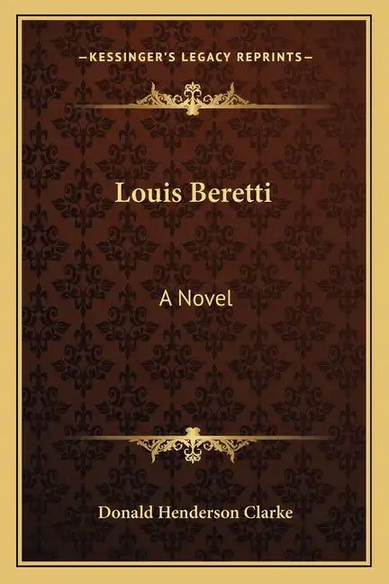 Louis Beretti - Paperback